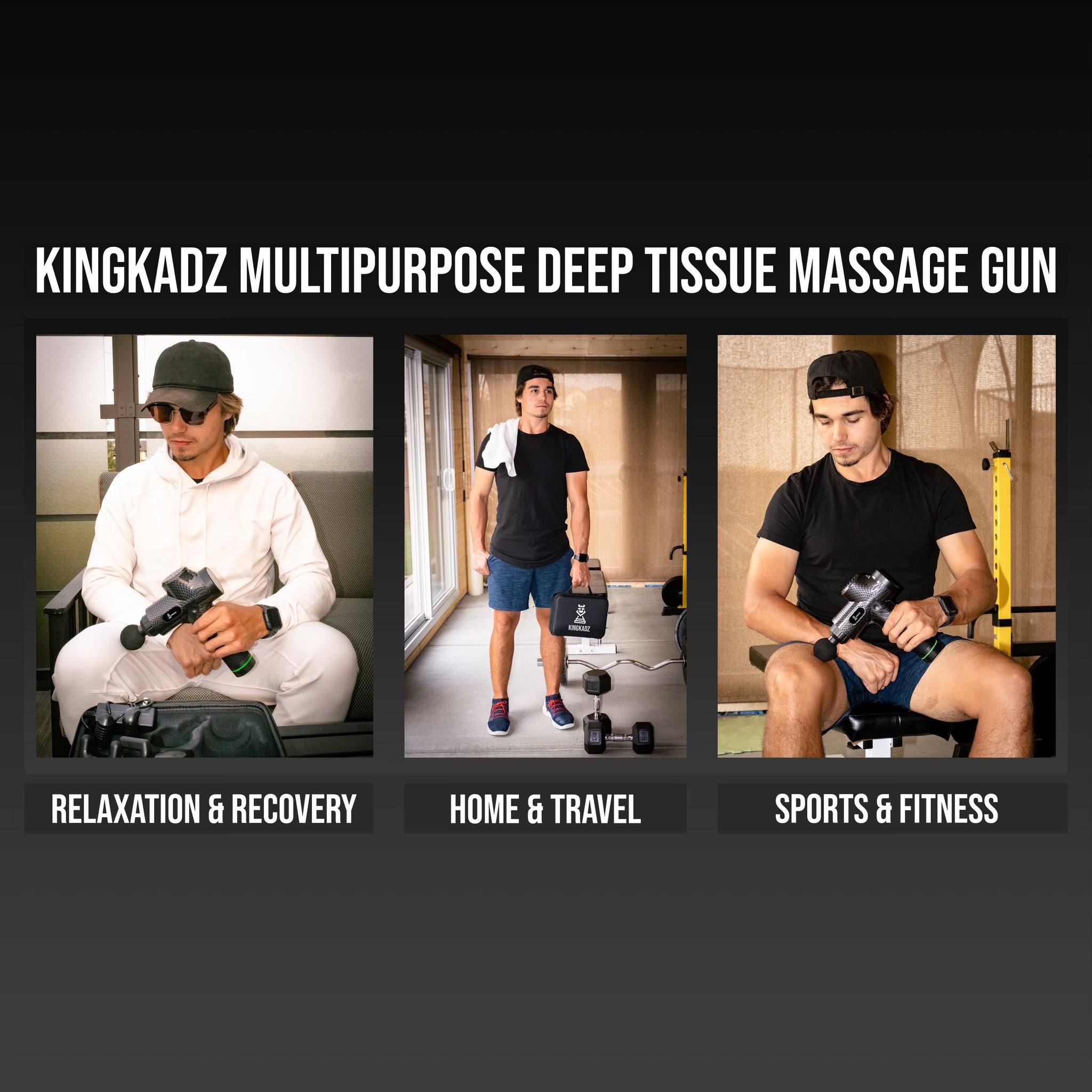 The Ultimate Relaxation Companion: Exploring the Advantages of the KingKadz Massage Gun